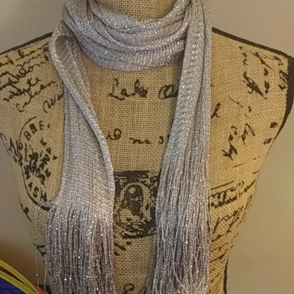 Shimmery scarf